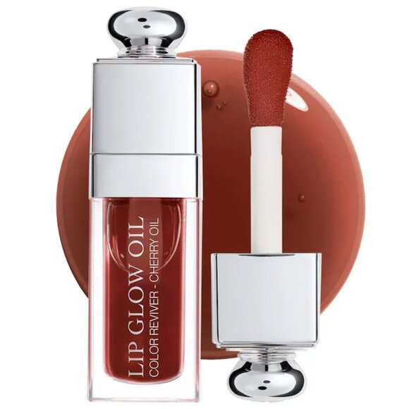 Dior Lip Glow Oil - Rich Cherry Oil ~ Mahogany - Picture 1 of 3